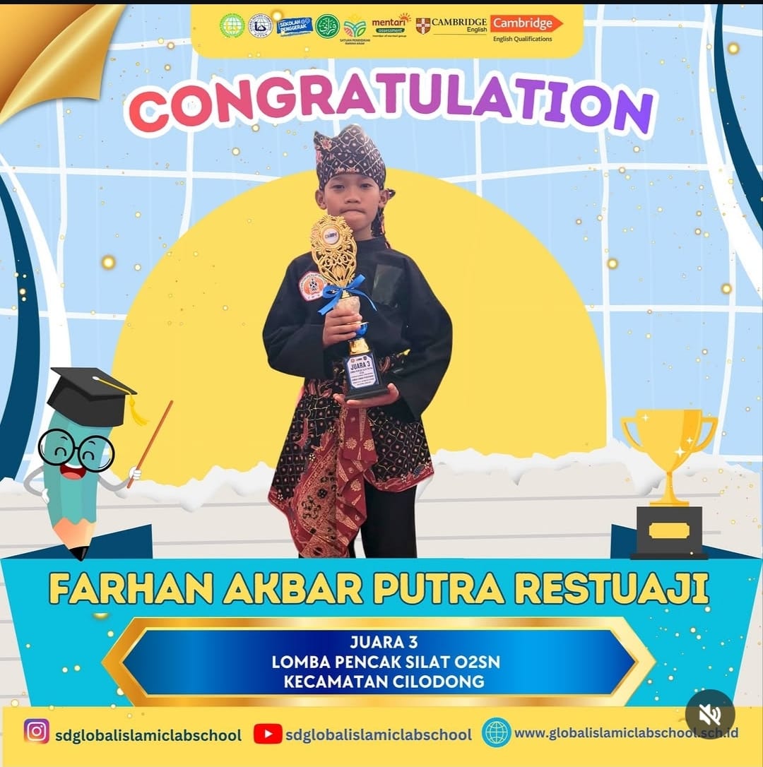 Juara 3 Lomba Pencak Silat O2SN